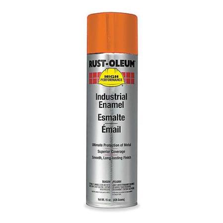 RUST-OLEUM® V2155838 Safety Orange Enamel Spray Paint - 15 oz Aerosol Can