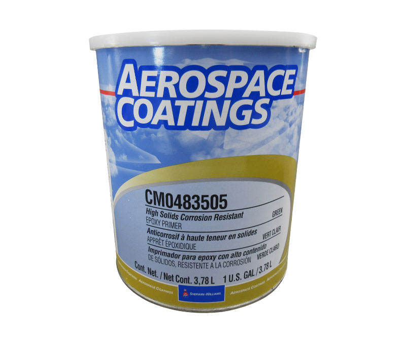 Sherwin-Williams® CM0483505 Green High-Solids Corrosion Resistant Epoxy Primer - Gallon Can
