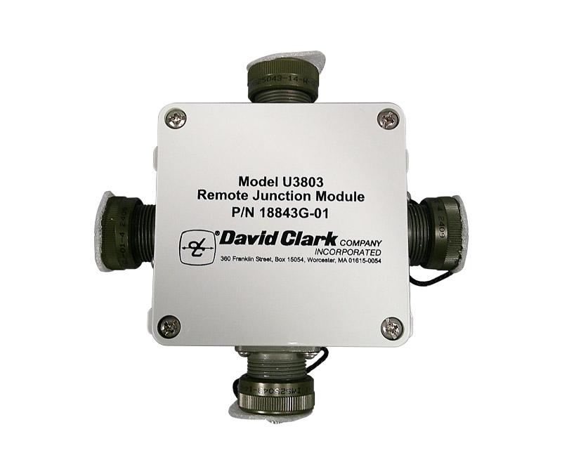 David Clark 18843G-01 Junction Module - Remote U3803