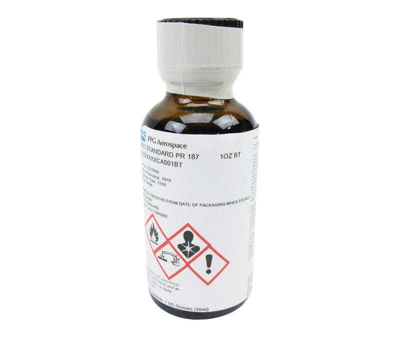 PPG® PR-187 PRC Standard Spec Sealants Adhesion Promoter - 1 oz Glass Bottle