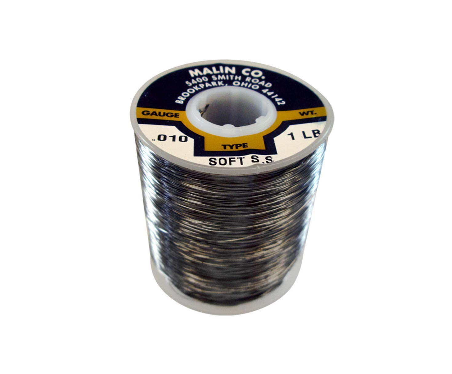 Military Standard MS20995C10 Stainless Steel 0.010" Diameter Safety Wire - 1 lb Roll