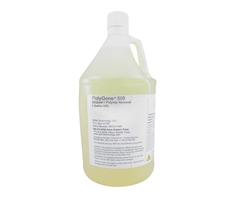 PolyGone™ 505 2060-120 High-Performance Silicone Depolymerizer / Stripping Agent - Gallon Jug