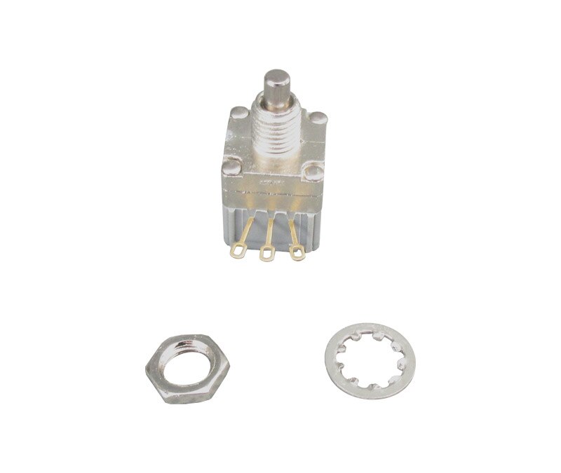 David Clark 09349P-34 Silver 1000 Ohm Variable Resistor Volume Control