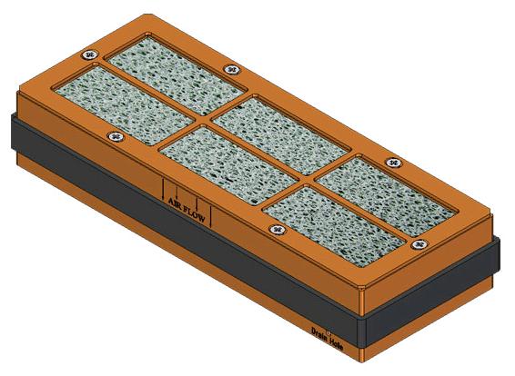 Brackett Aero Filters BA-7610 FAA-STC'd Air Filter Assembly