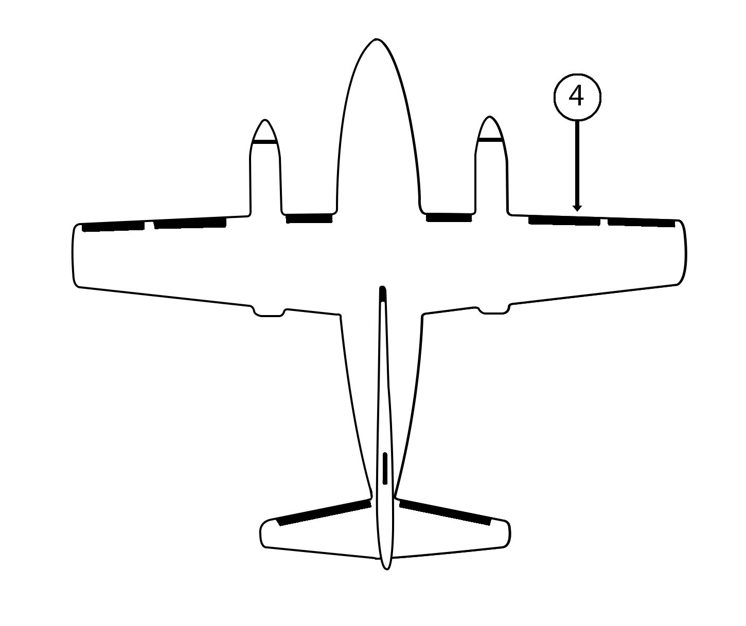 GOODRICH P29S7D5135-28 FASTboot® Embraer 120 RH Nacelle - Break De-Ice Boot
