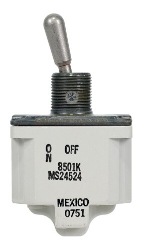 SAFRAN 8501K13 2 Pole Toggle - On - On - None