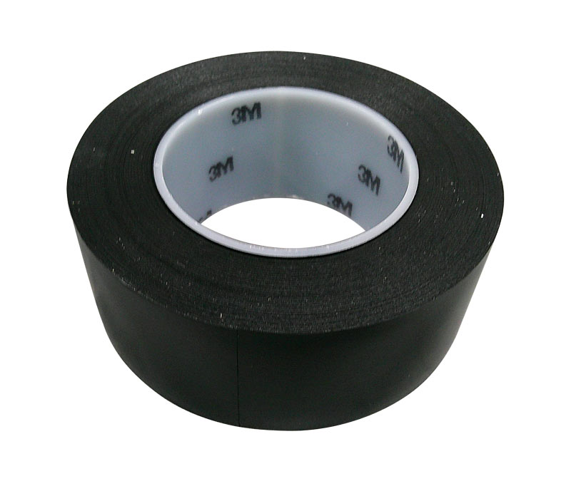 3M™ 021200-04316 Scotch® 472 Black 10.4 Mil Vinyl Tape - 2" x 36 Yard Roll