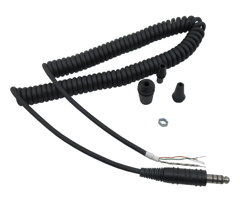 David Clark 18028G-26 Black Headset Model H10-76 Communication Cord Kit