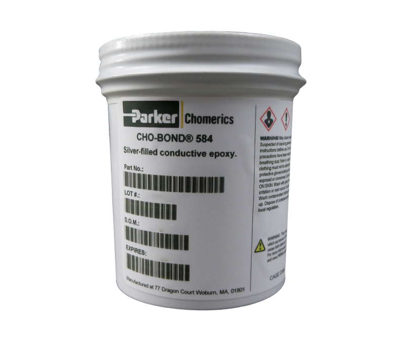 CHO-BOND® 584-29 Two-Component Conductive Epoxy Adhesive - 4 fl oz Kit