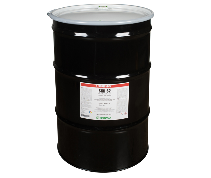MAGNAFLUX® 01-5352-45 SPOTCHECK® SKD-S2 Solvent Based Developer - 55 Gallon Drum