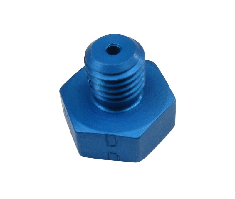 SAE Aerospace Standard AS5169D02 Aluminum Plug, Machine Thread