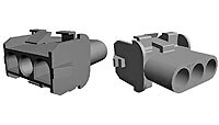 TE Connectivity 350778-1 MATE-N-LOK Connector - Plug - 2 Position - AWG 30-10