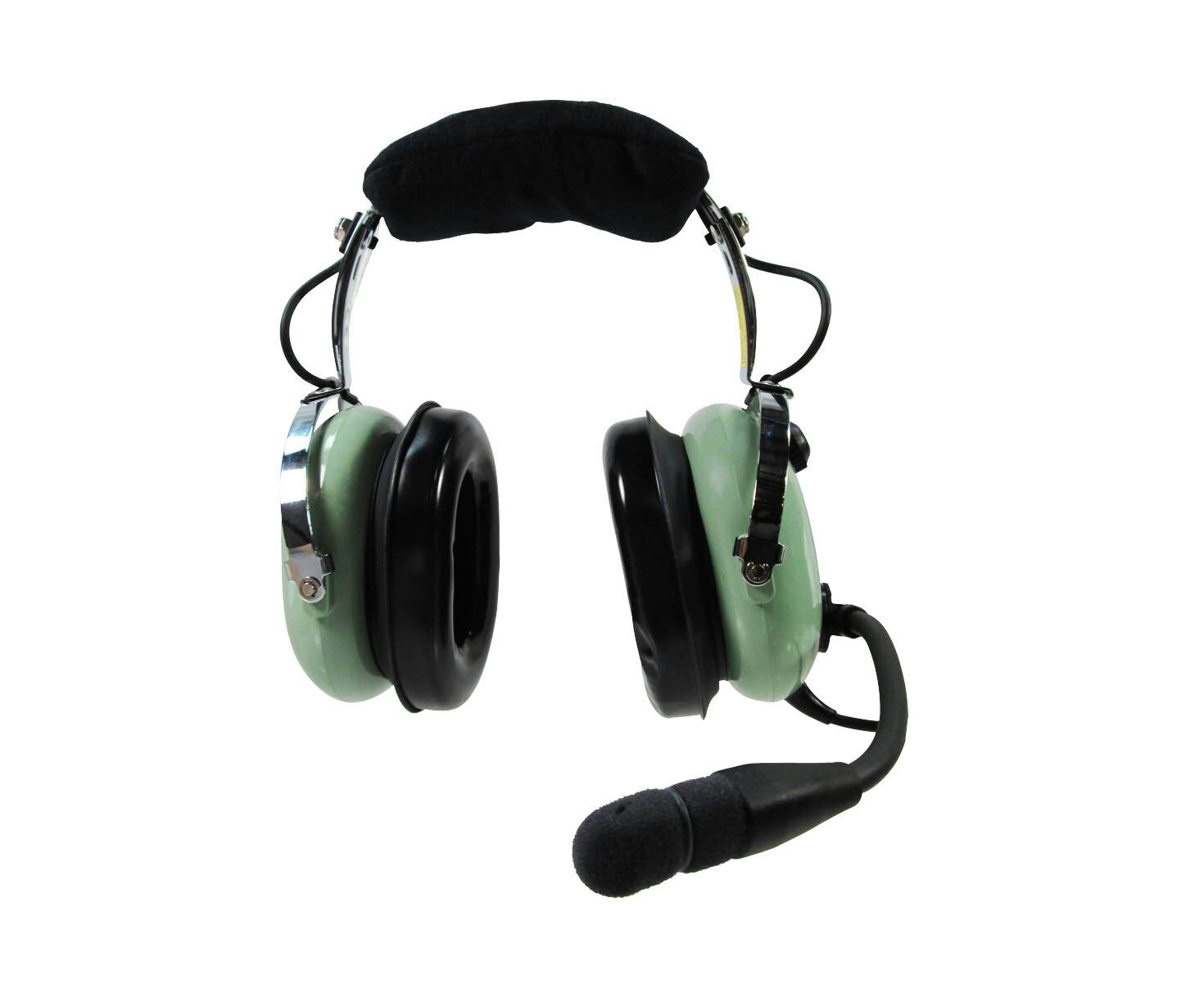 David Clark 40074G-01 Model H10-20 Mono 5-Foot Straight Cord Aircraft Headset