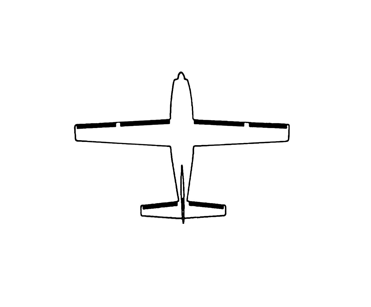 GOODRICH 25S5D5170-07 Cessna P210R, 210R & T210R LH Wing - Tip De-Ice Boot