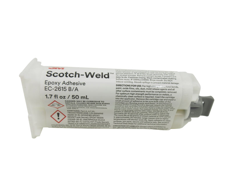 3M™ Scotch-Weld™ EC-2615 B/A Off-White Epoxy Adhesive - 50 mL Cartridge