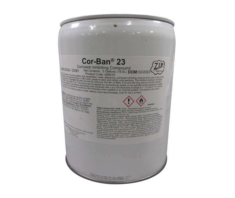 Zip-Chem® 008015 Cor-Ban® 23 Corrosion Preventive Compound - 5 Gallon Pail