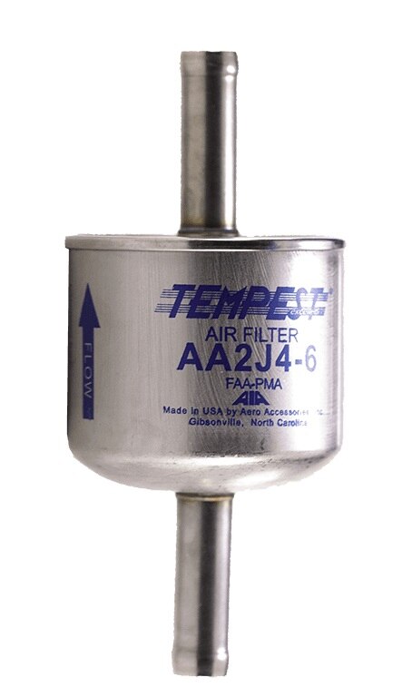 TEMPEST® AA2J4-6 Inline Pneumatic Filter Assembly