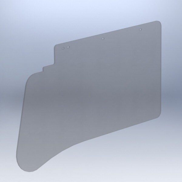 Rosen RCOM-200-1 Piper Comanche Standard & 3-Axis Gray Replacement Sunvisor System Lens Only