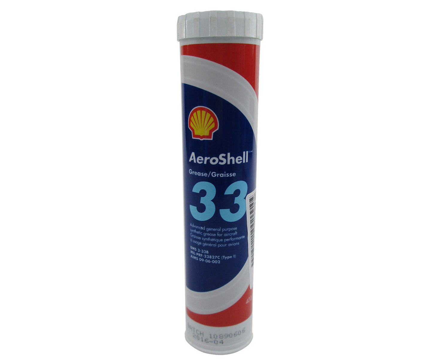 AeroShell™ Grease 33 Universal Airframe Synthetic Aircraft Grease - 400 Gram (14.1 oz) Cartridge
