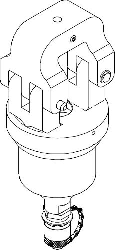TE Connectivity 1752877-1 Hydraulic Crimp Head Assembly