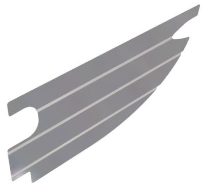 McFarlane Aviation MC0533000-5 FAA-PMA Right Hand Lower Rudder Skin
