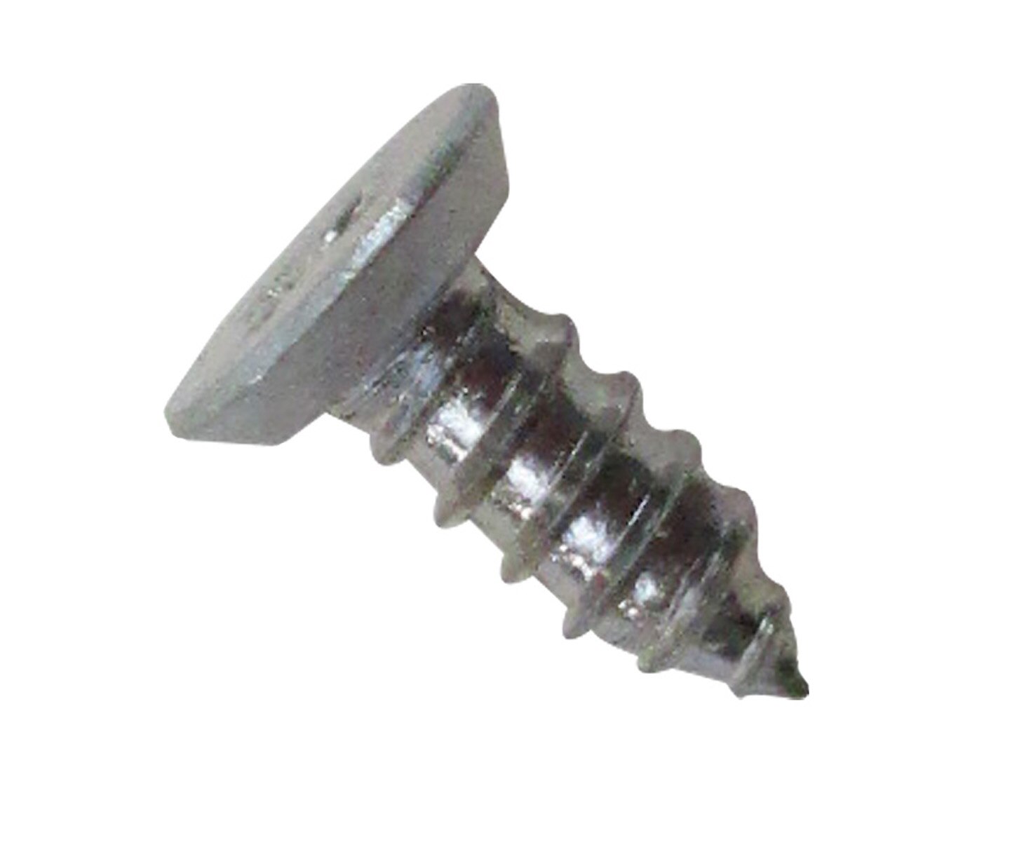 Commercial 10RX1-2FHA Steel Self-Tapping Flat Head Sheet Metal Screw