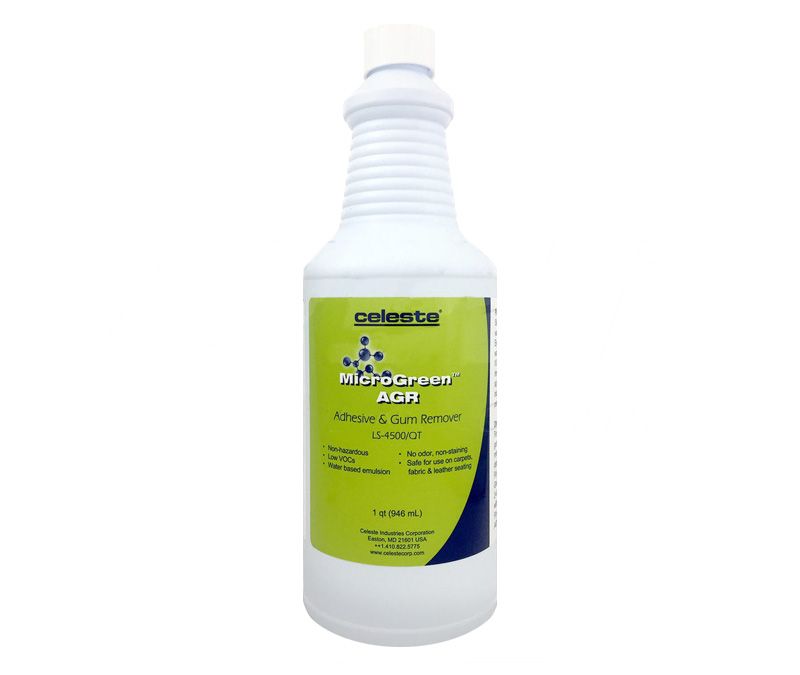 Celeste® MICROGREEN™ AGR LS-4500/QT Adhesive & Gum Remover - Quart Bottle