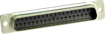 TE Connectivity 205210-1 37 Pin Male D Connector - Crimp - 100/Pack