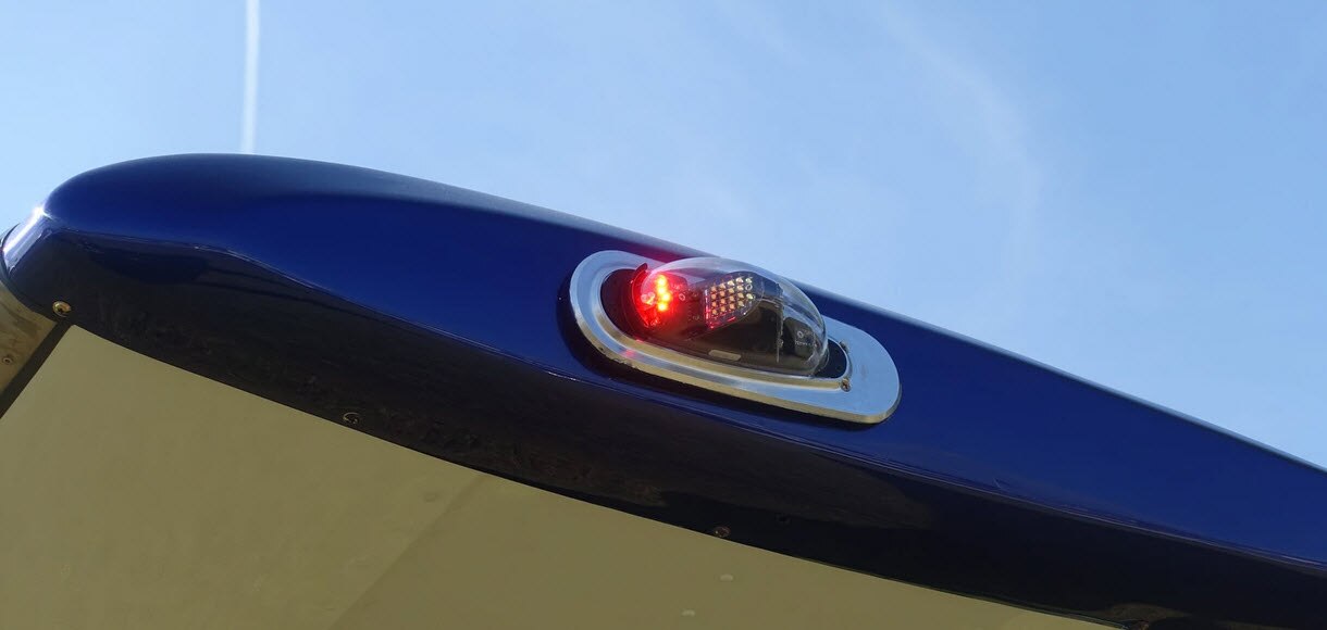 WHELEN® 01-0790613-92 Model 9061392 Red 28-Volt LED FWD/AFT Position & White Anti-Collision Light