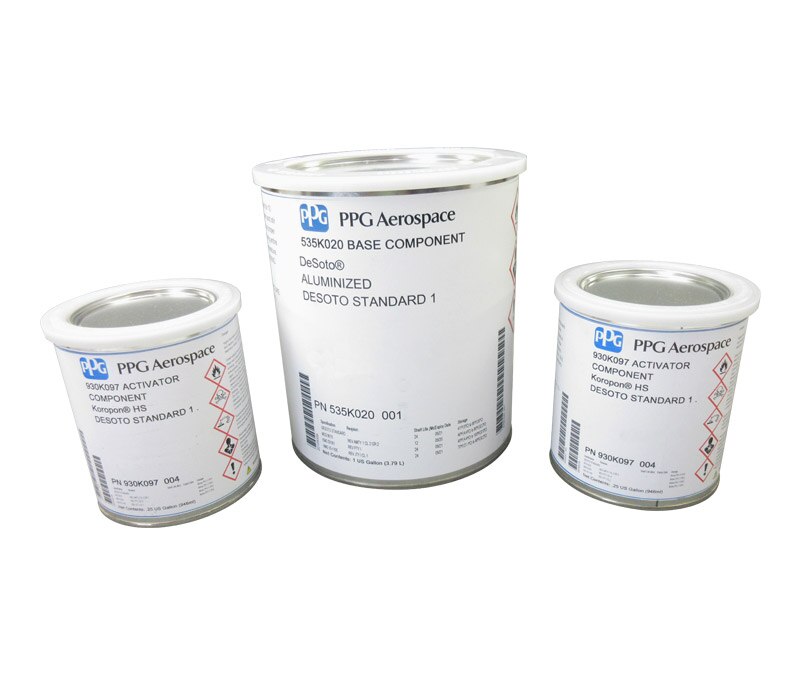 PPG® DeSoto® 535K020/930K097 FS#34151 Green DeSoto® Standard Spec Fluid Resistant Epoxy Primer - Gallon Kit