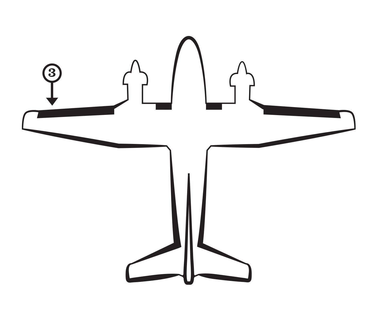 GOODRICH P25S7D5041-11 FASTboot® Raytheon Beechcraft 300 LH Outboard Wing De-Ice Boot