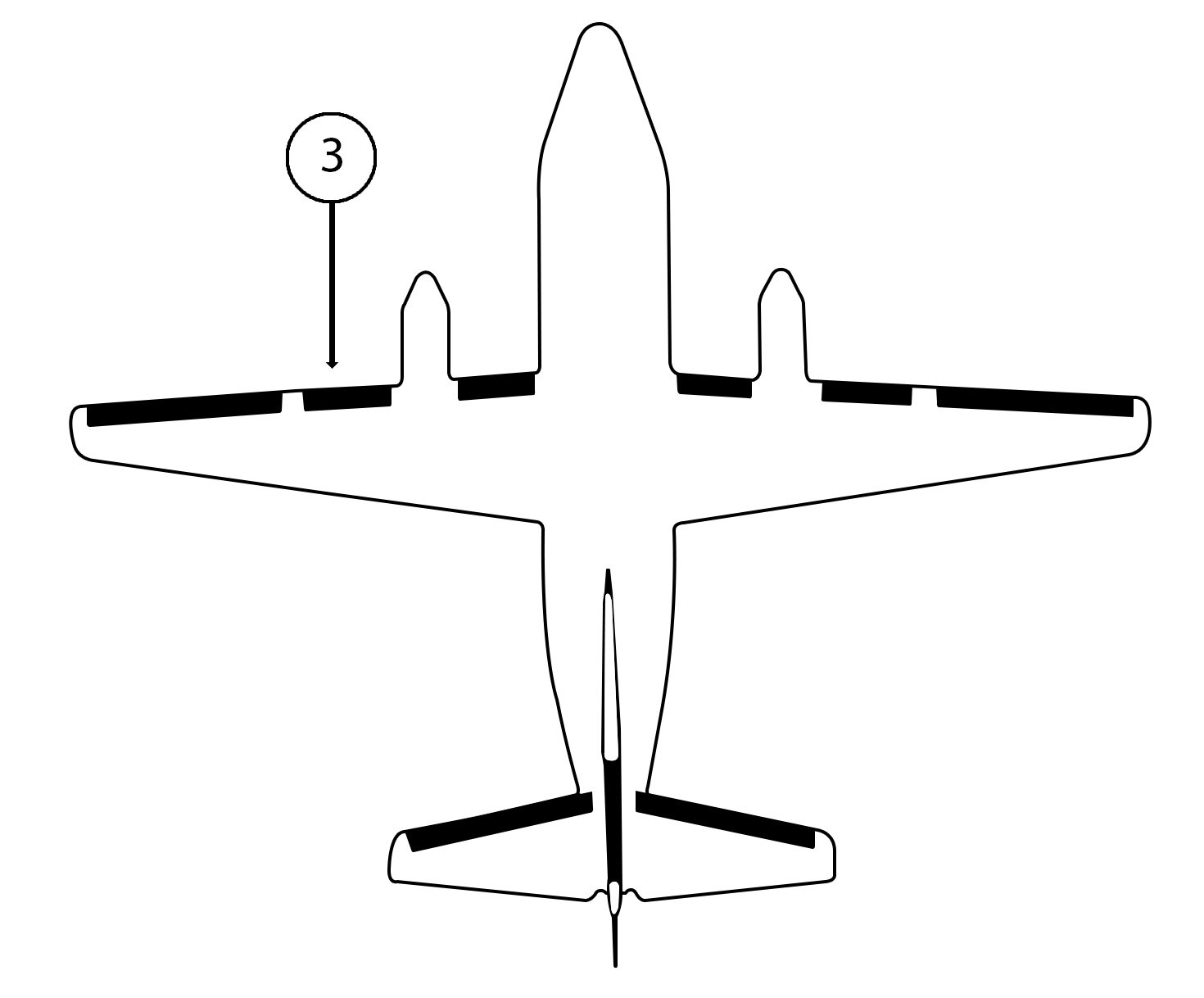 GOODRICH P29S7D5255-01 FASTboot® Jetstream 31 & 32 LH Nacelle - Light De-Ice Boot