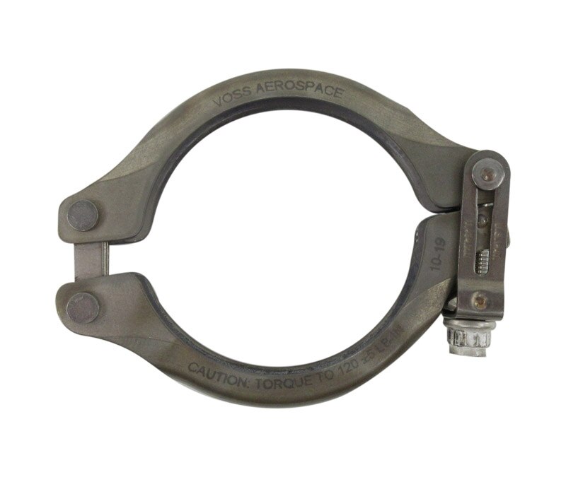 SAE Aerospace Standard AS1895/1-250 Crescent Steel Coupling, Clamp, Grooved