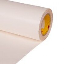 3M™ 8641 Gloss White Perforated 41 Mil Skip Slit Liner Polyurethane Protective Tape - 24" x 36 Yard Roll