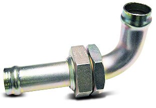 TEMPEST® AA1K43-10-10 FAA-PMA 5/8" Hose / 5/8" Hose 90° Low-Loss Air Fitting