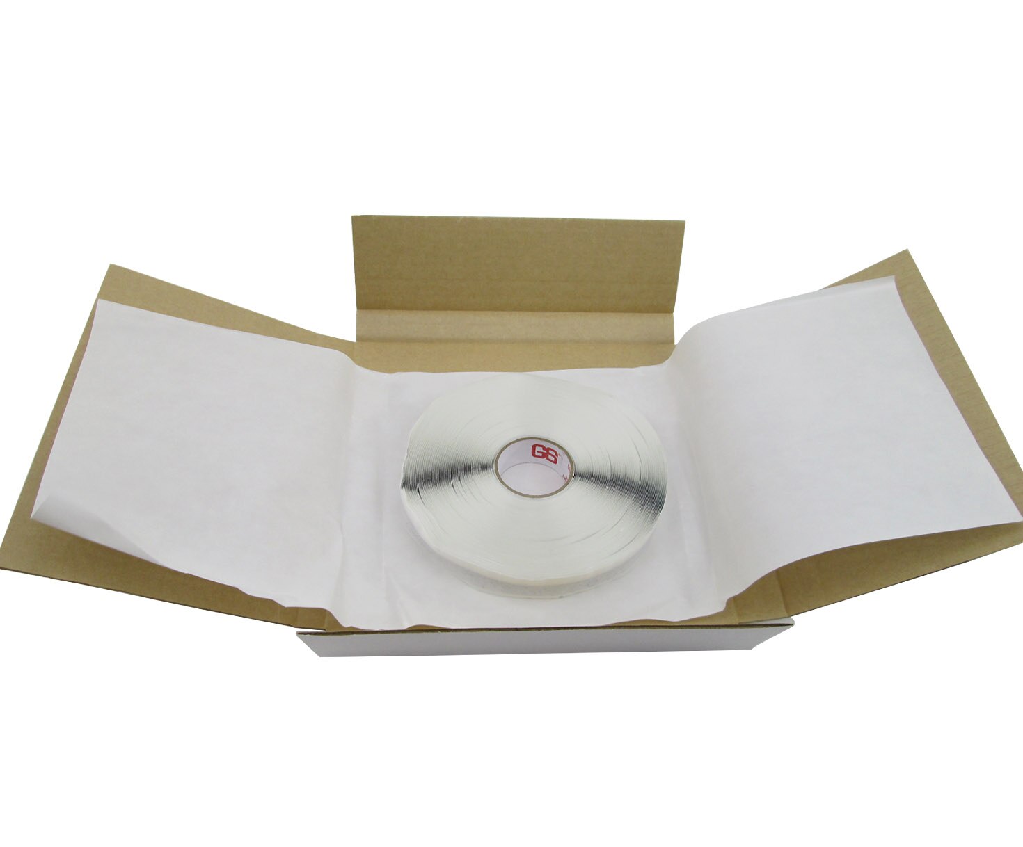 General Sealants® GS#424 Black MIL-S-11030F Type III Spec Polysulfide Sealant Tape - 1/32" x 1/2" x 90' Roll