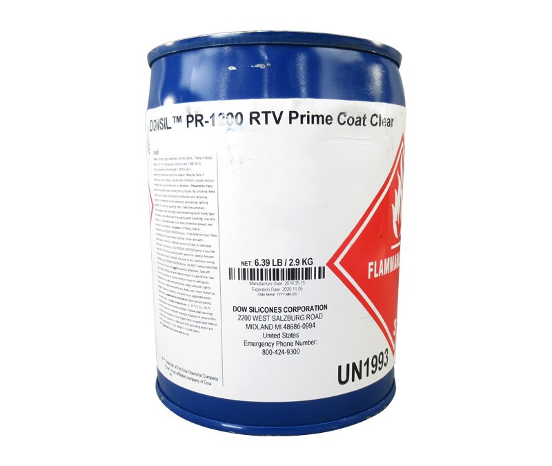 DOWSIL™ PR-1200 RTV Clear Prime Coat - 2.9 Kg Pail