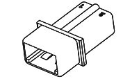 TE Connectivity 1-480319 MATE-N-LOK Connector - Receptacle - 2 Position - AWG 30-14