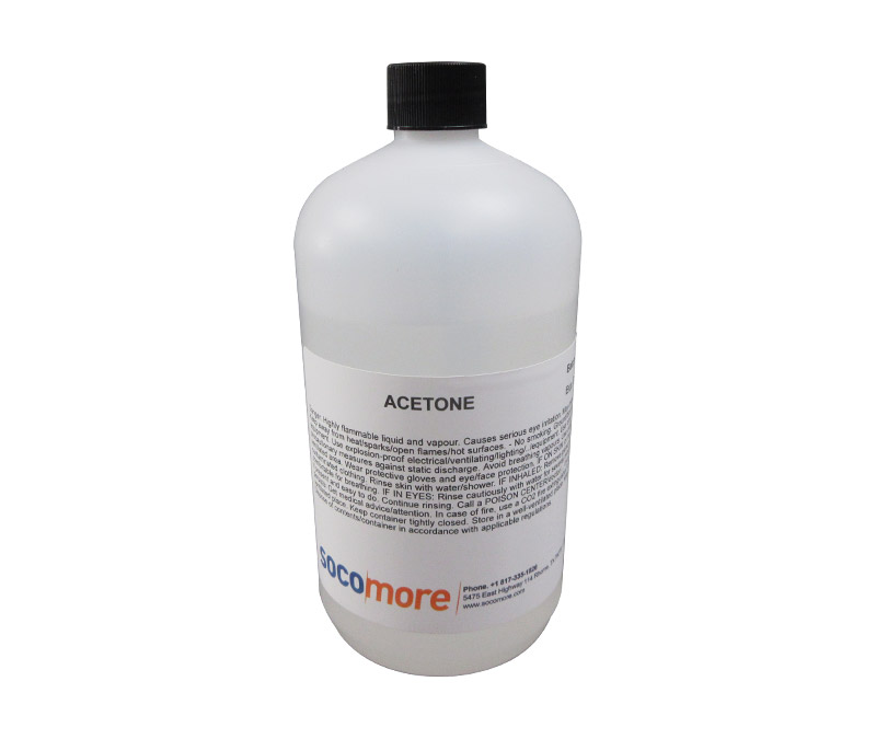 ASTM International ASTM D-329-07 (E1) Clear Acetone Intermediate Solvent - Quart
