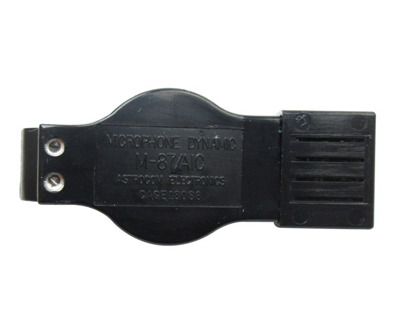 Military Specification M-87/AIC Black (5 Ohm) Dynamic Headset Microphone