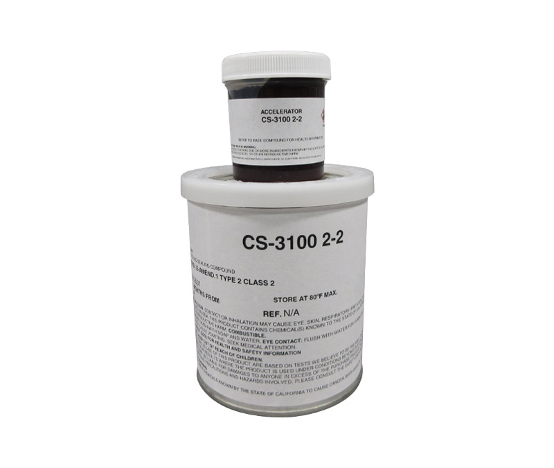 Flamemaster CS 3100 Type 2 Class 2 MIL-PRF-8516G Amend. 1 Spec Potting Compound - Quart (24 fl oz) Can Kit