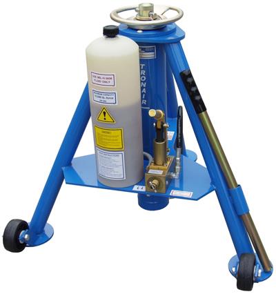 Tronair® 02-0527C0140 Blue Hydraulic Tripod Forward Jack (5 ton) (CE)