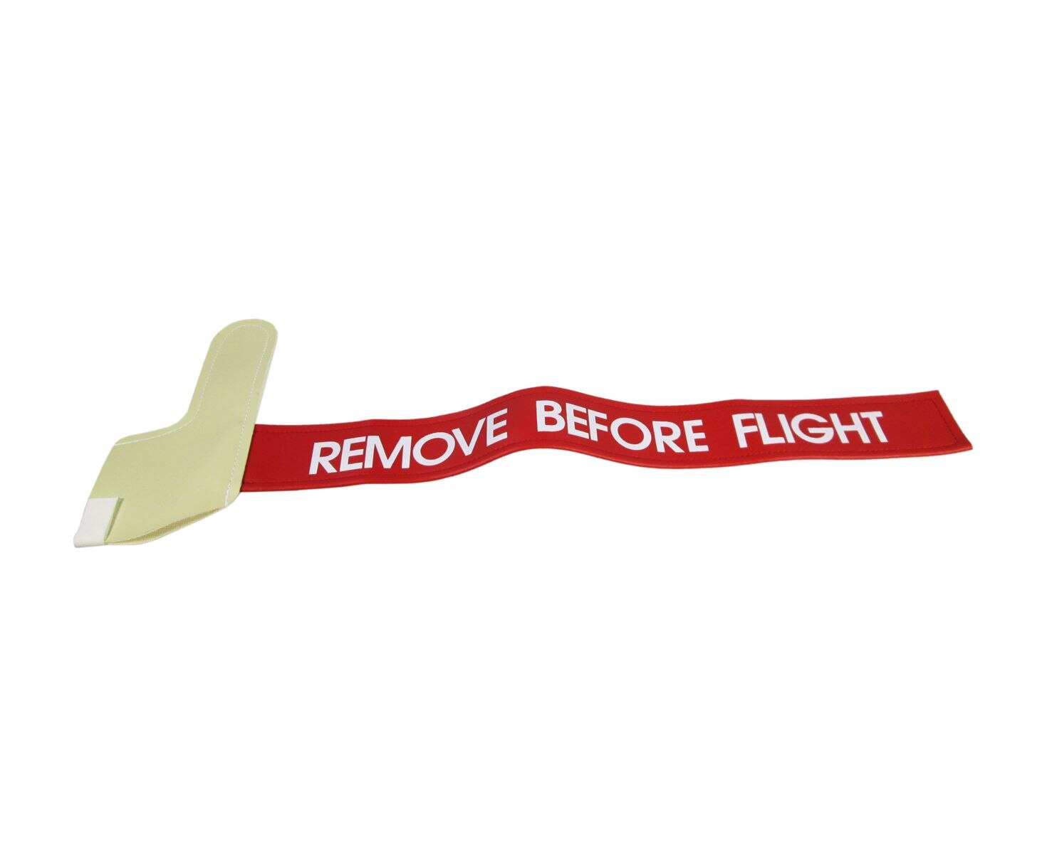 SkyGeek PITOTCOVER Red/White 7/8" Pitot Tube Cover with 22-3/4" Remove Before Flight Streamer