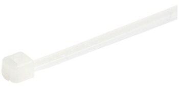 HellermannTyton T18S9M4 Cable Tie - Natural - 4" - 18lb - 500/Pack