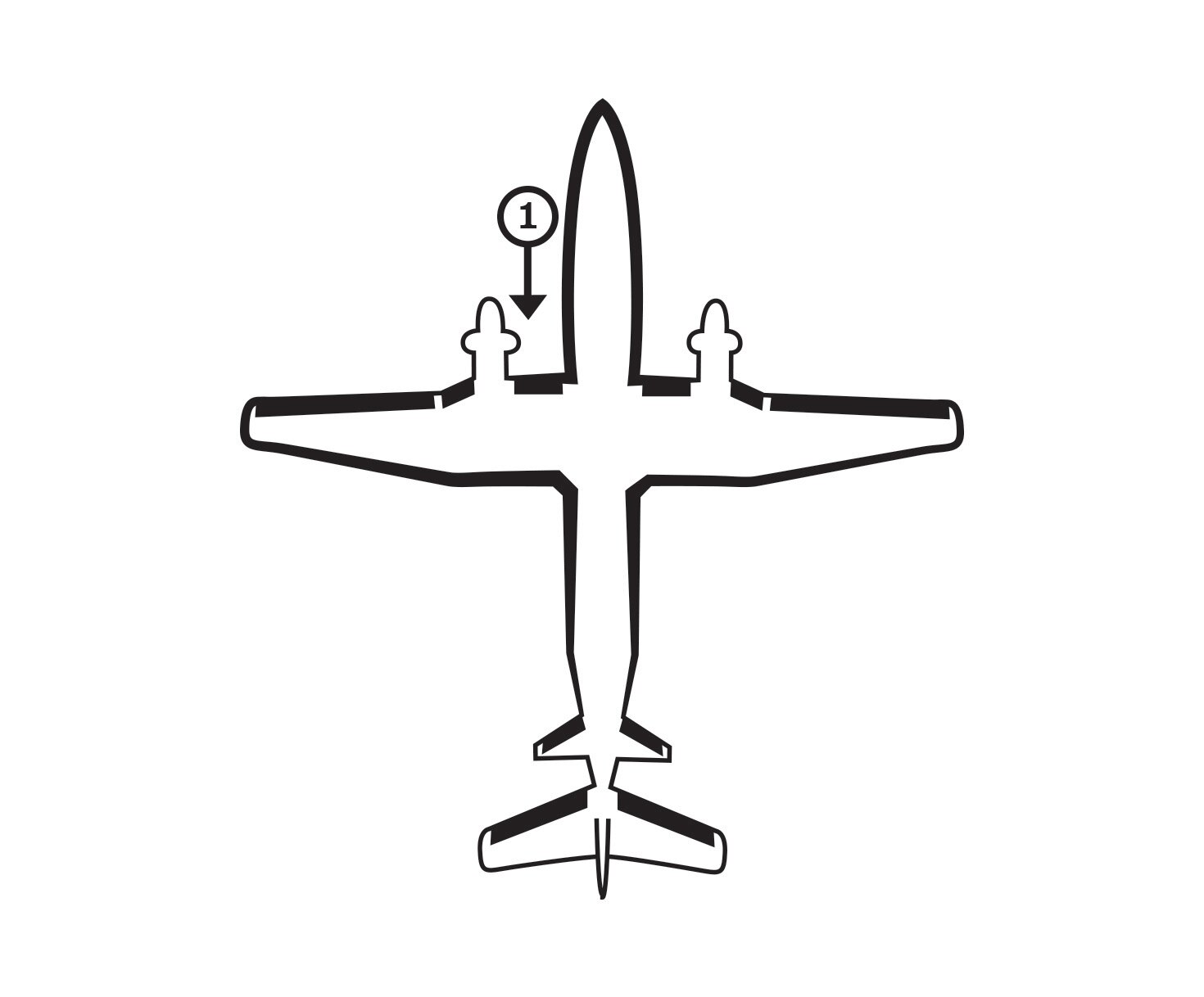 GOODRICH P29S7D5137-21 FASTboot® Raytheon Beechcraft 1900C & 1900D LH Fuselage - Nacelle De-Ice Boot