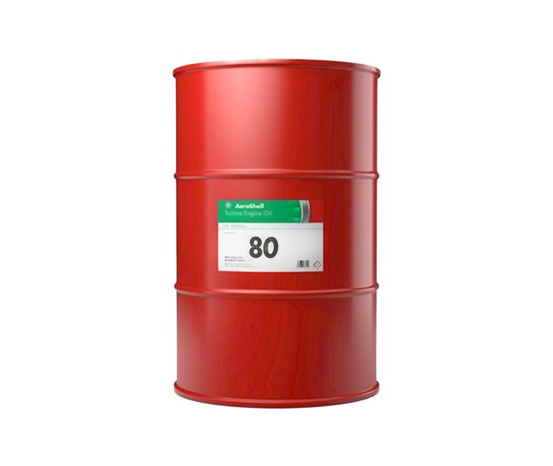 AeroShell™ Oil 80 SAE Grade 40 Mineral Aircraft Piston Engine Oil - 55 Gallon Drum