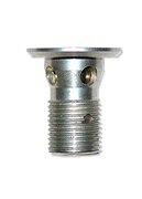 Curtis CCA-7500-1 Aluminum 3/4"-16 UNF-3A x .118 Long Screwdriver Spiral Lock Open Flush Mounted Fuel Valve