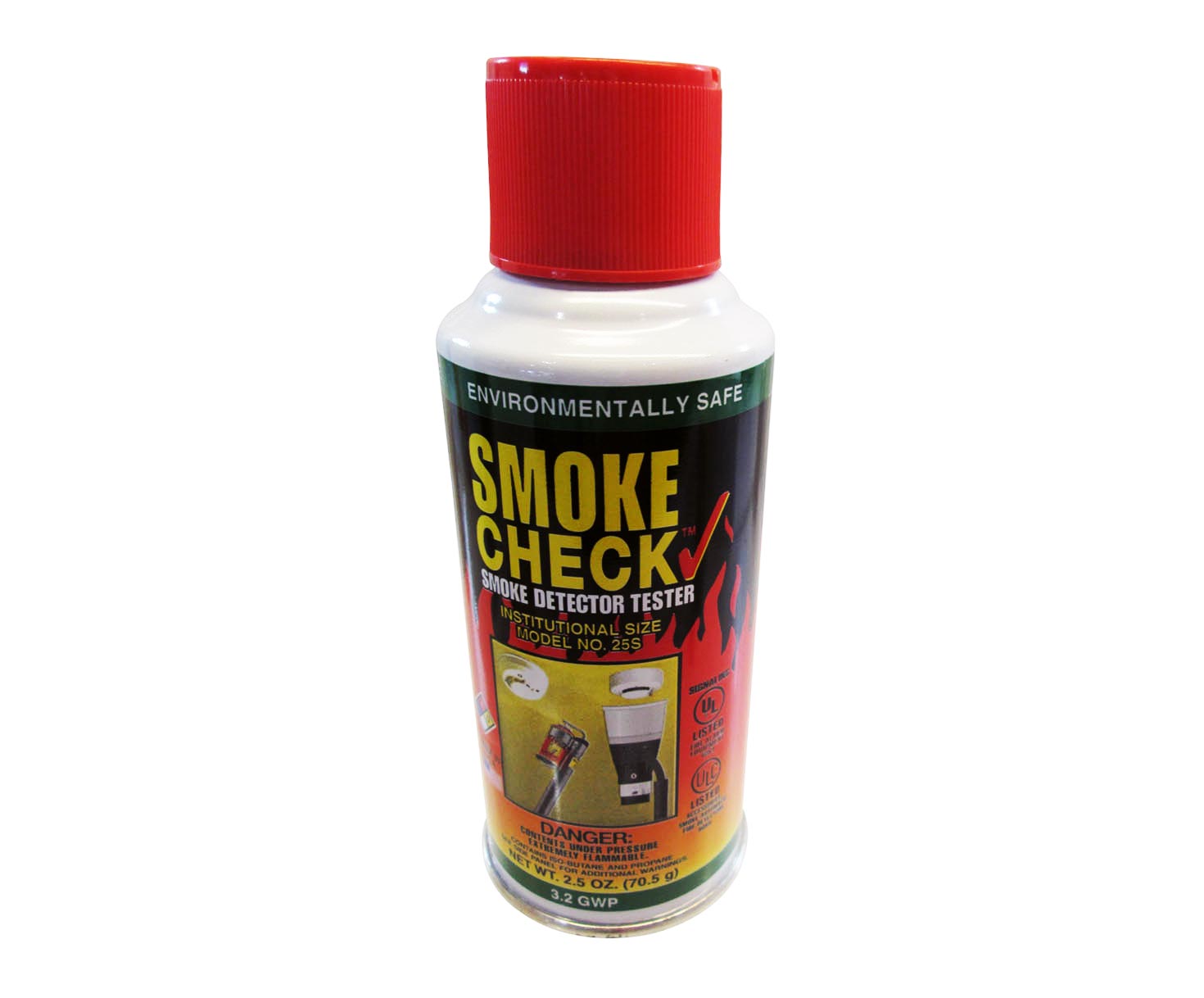 SmokeCheck® HO-25S NFPA 72 Compliant Smoke Detector Tester - 70.5 Gram (2.5 oz) Aerosol Can