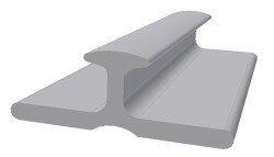 McFarlane Aviation STE108 Citation Seat Rail Extrusion - Sold per Inch
