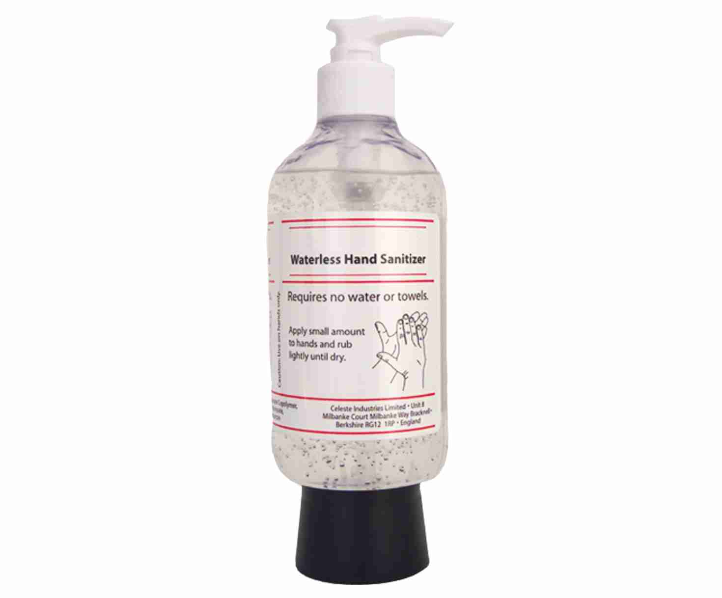 Celeste® TR-BR40 SAFEHANDS® Alcohol Gel Hand Sanitizer - 9.6 oz Snap-In Bottom Bottle